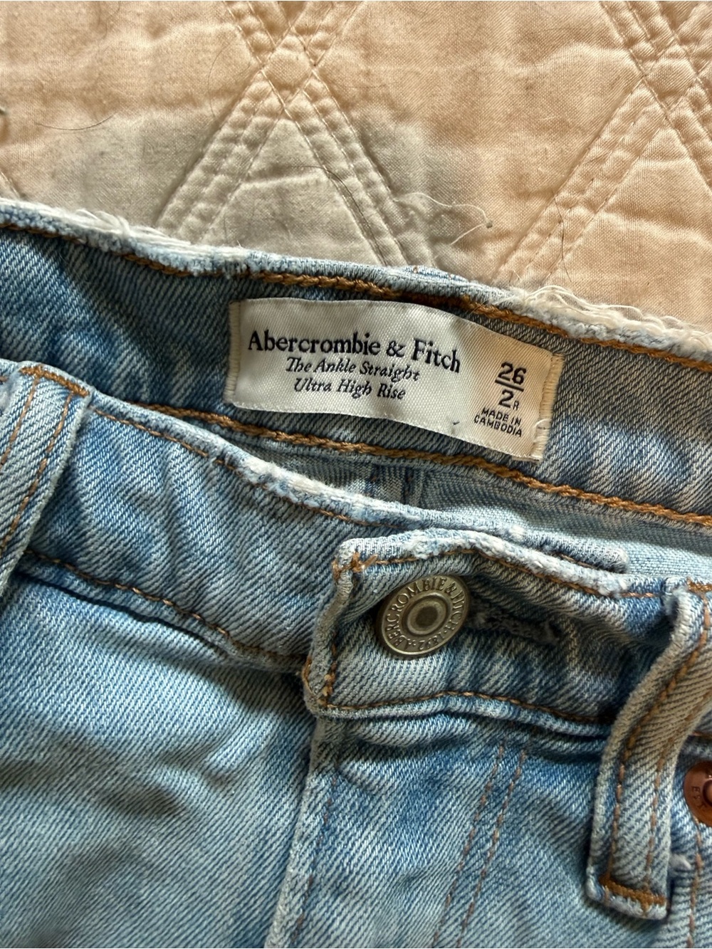 Abercrombie Ripped Jeans - Picture 2 of 3